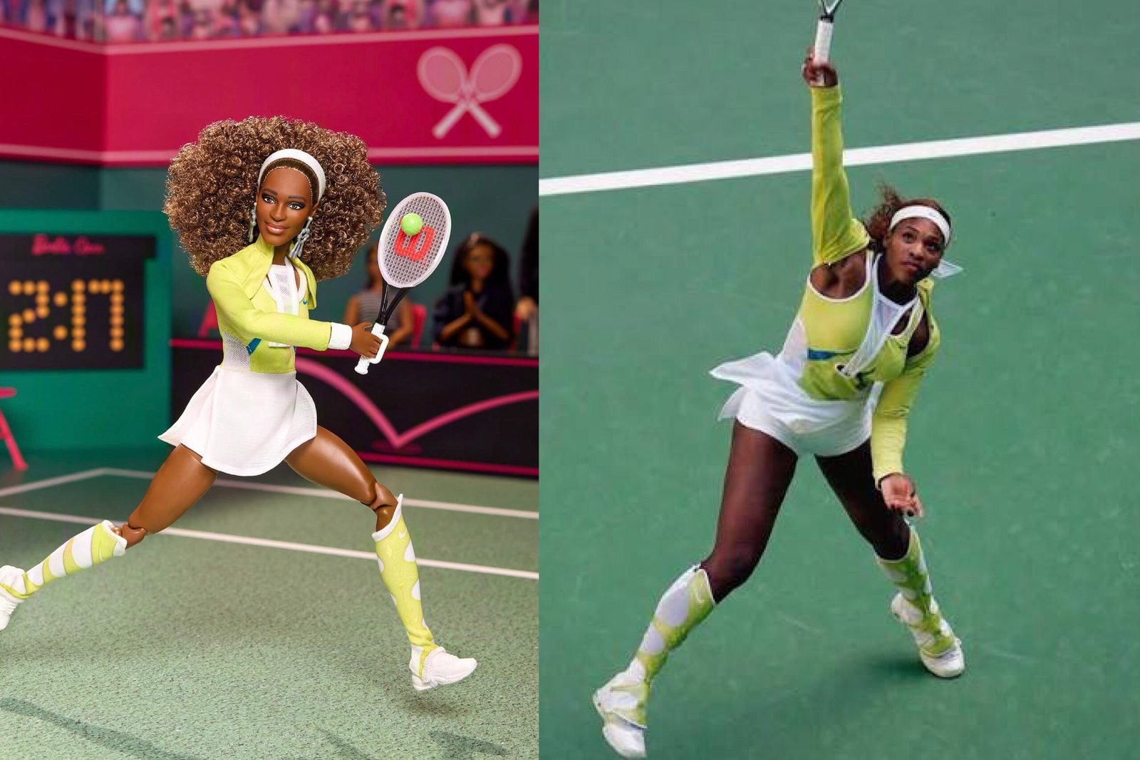 Serena Williams Honored With New Barbie Doll Celebrating Her Iconic 2005 Australian Open Victory
